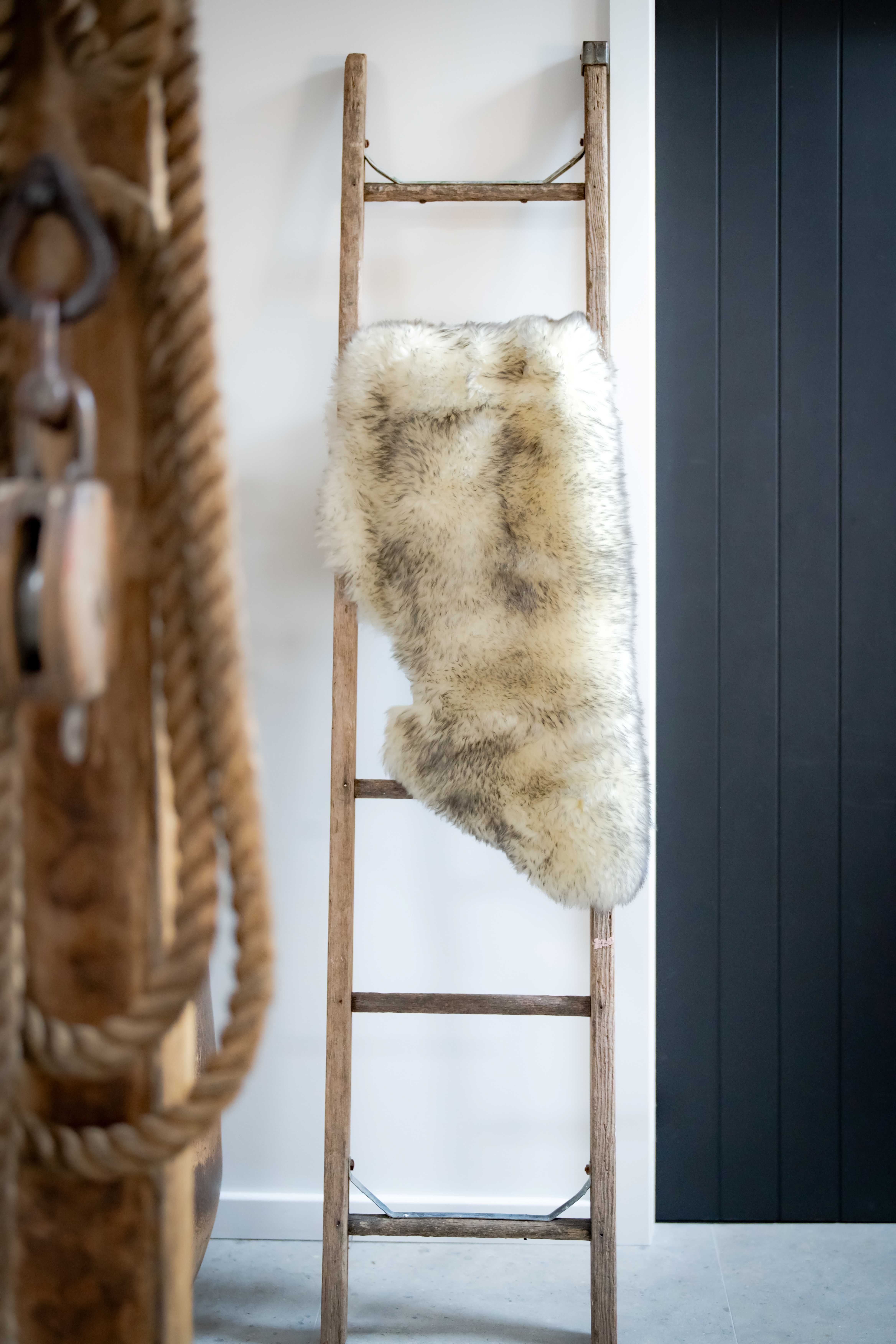 Sheepskin rug