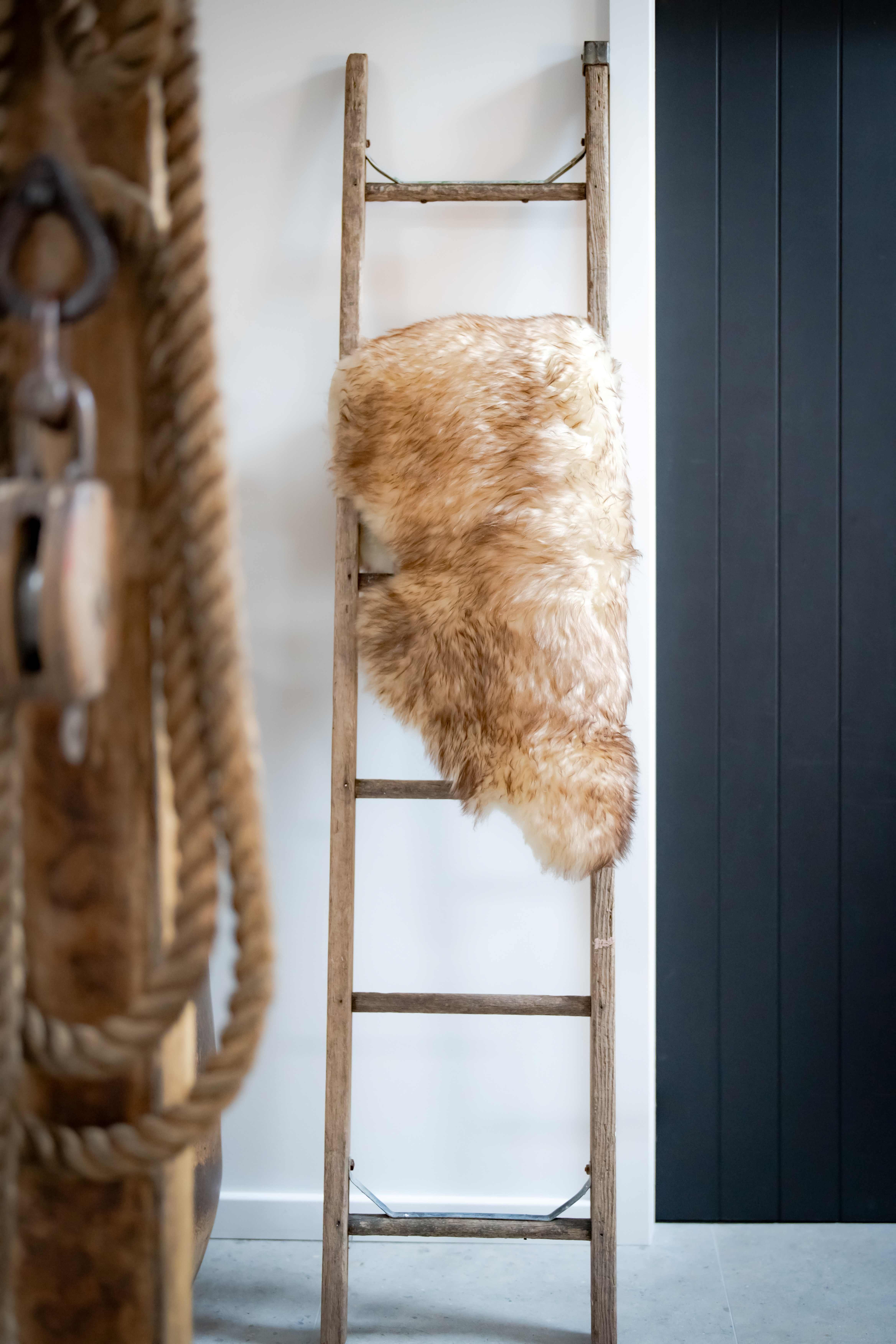 Sheepskin rug