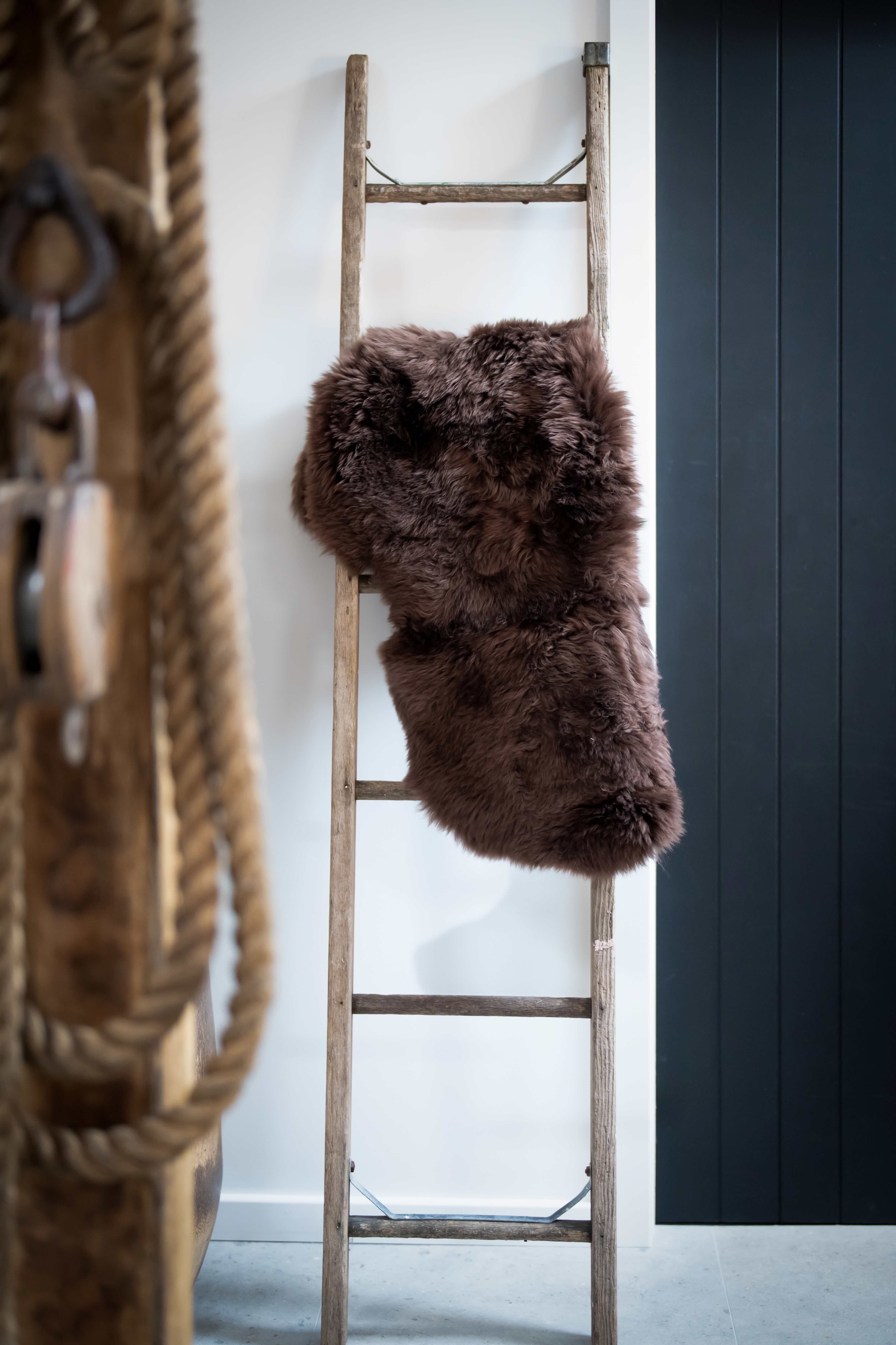 Sheepskin rug