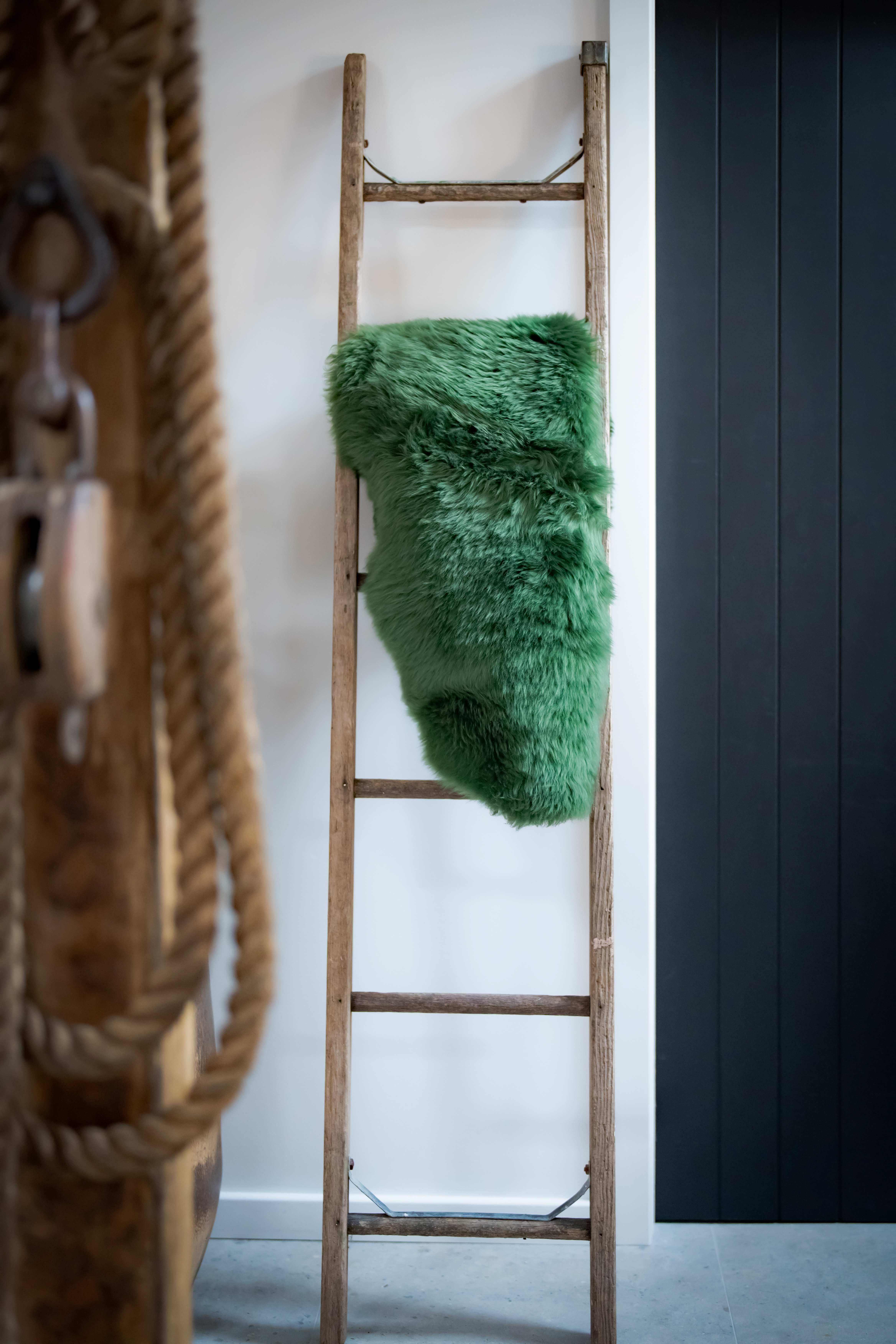 Sheepskin rug